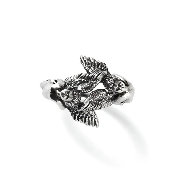 Martyre Angelo ring sterling silver size US 9 - Picture 1 of 5